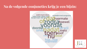 Word order in Dutch (conjuncties)